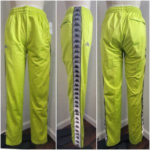 NWT Kappa 222 Banda Disso Logo Tape Track Pants